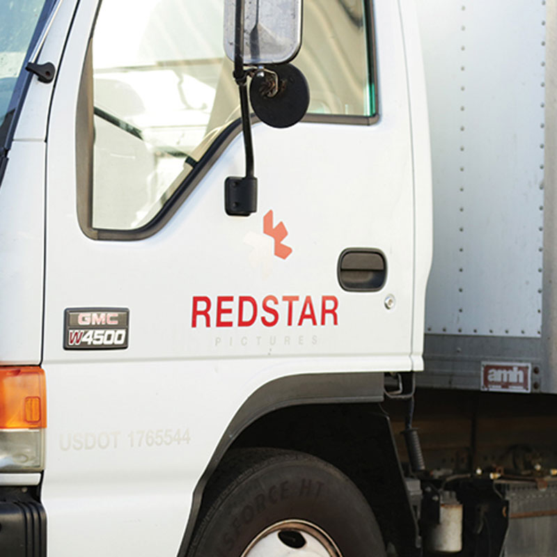 a RedStar truck