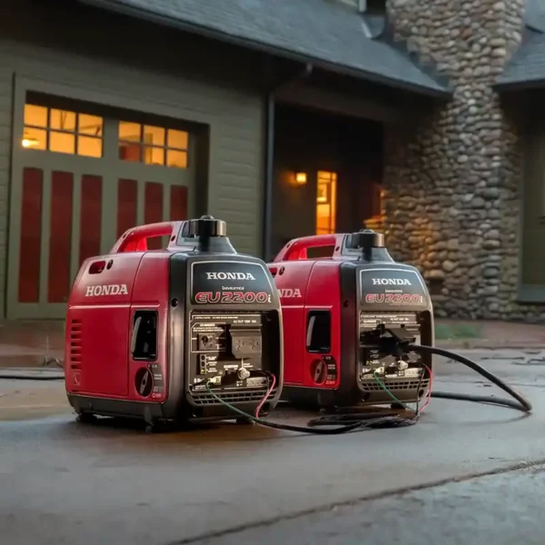 Two EU2200i generators running in parallel