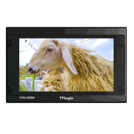 本日限定 TVLogic VFM-058W5.5型フルHD対応モニター TVLogic Always ON-AIR!!!