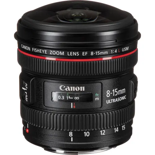 Canon EF 8-15mm f/4L Fisheye USM Rental