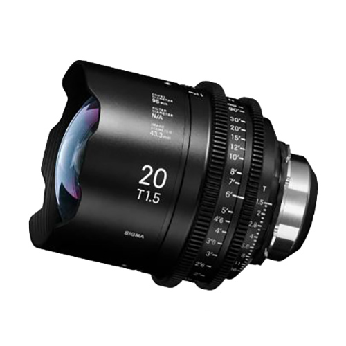 Sigma Cine FF 20mm Prime Lens