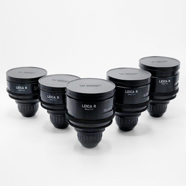 Leica R Rehoused Prime Lens Set