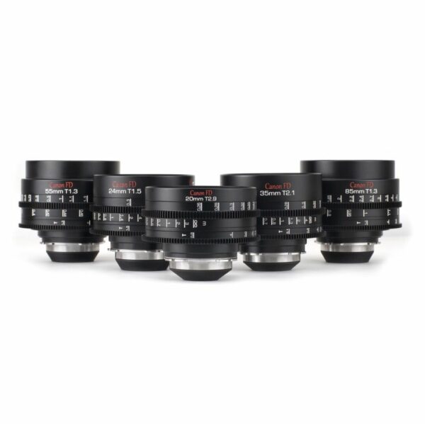 Canon FD Prime Lens Set
