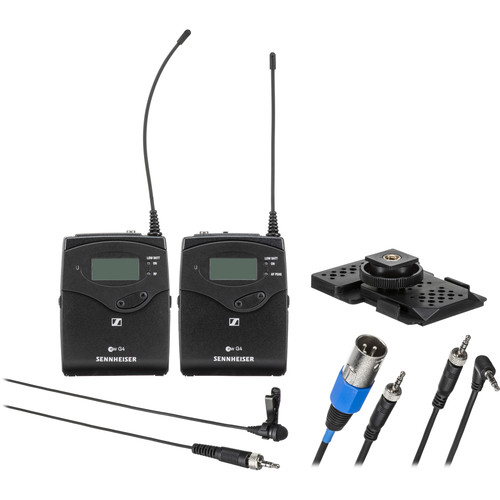 Sennheiser G4 Wireless Lav Kit full product accessories image