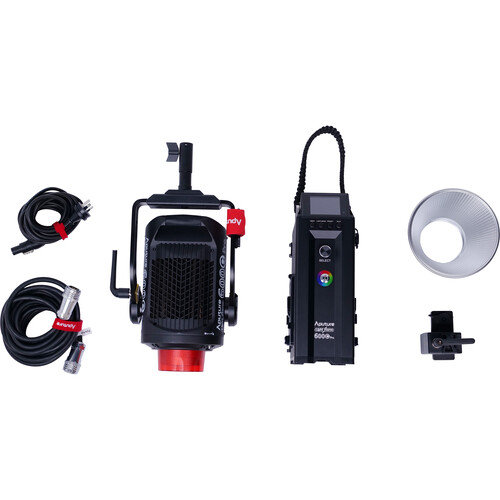 Aputure Lightstorm 600c RGB Light Fixture with Ballast and Accessories