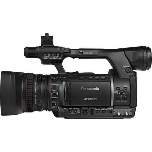 Panasonic AG-AC160 HD Camcorder Side View