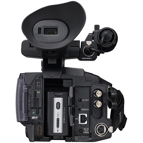 Panasonic AG-CX350 4k Professional Camcorder Rear View