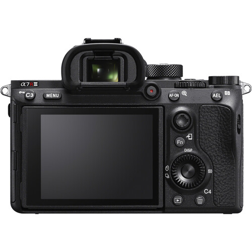 Sony A7r 3 Mirroless Digital Camera Rear View