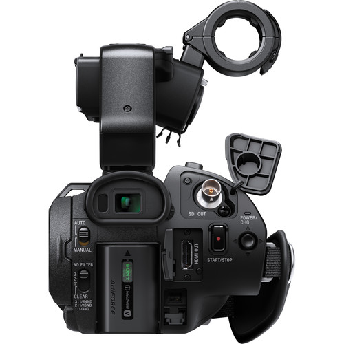 Sony PXW-X70 XDCAM Compact Camcorder Rear View