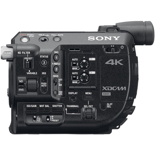 Sony FS5 4k Camera Side View