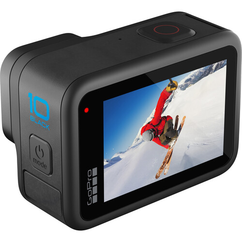 GoPro Hero 10 Action Camera Rear View