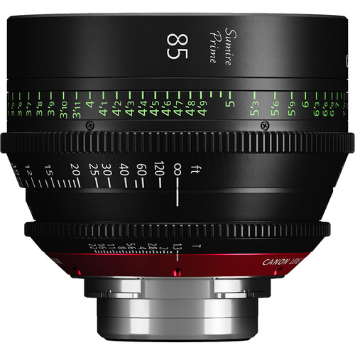 Canon 85mm Sumire Prime T1.3 (PL Mount, Feet) single lens image