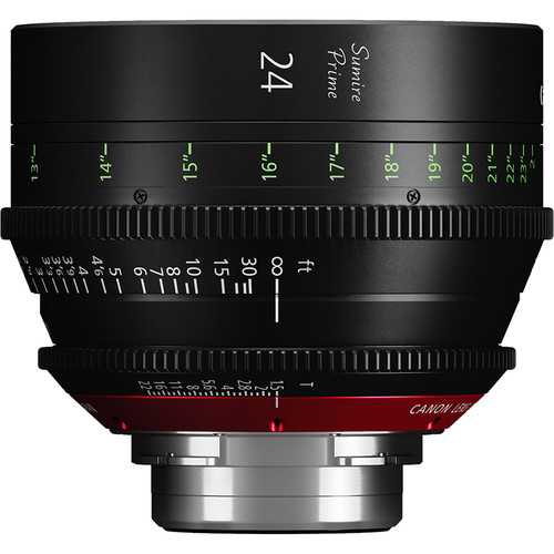 Canon-24mm-Sumire-Prime-T1.5-PL-Mount-Feet-single-lens