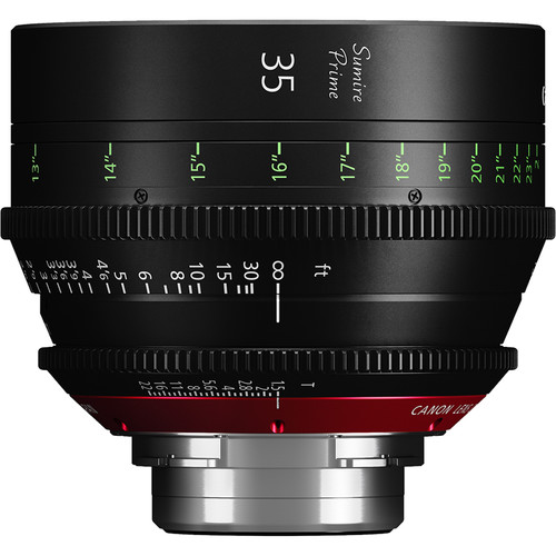 Canon 35mm Sumire Prime T1.5 (PL Mount, Feet) single lens image
