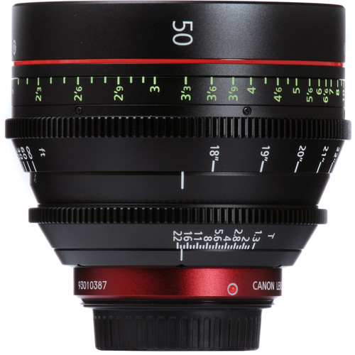 Canon-CN-E-50mm-T1.3-L-F-Cine-Lens-single-lens