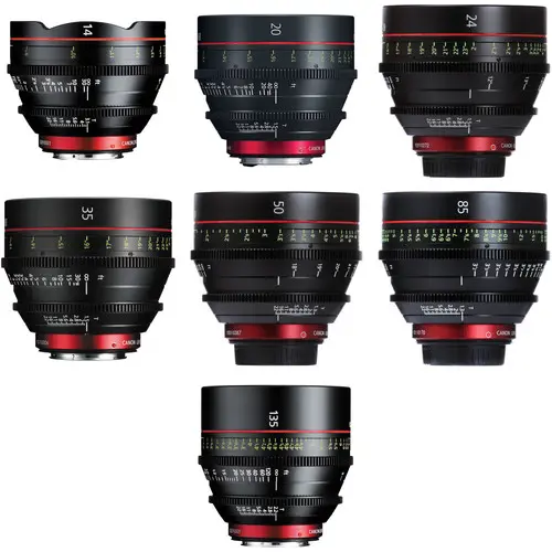 Canon CN-E EF Cinema Primes Rental