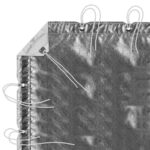 Silver Lame Overhead Rag