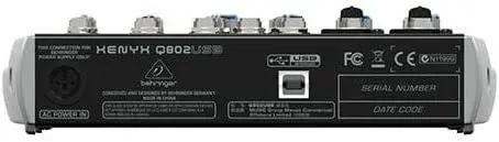 Behringer 802USB Mini Mixer Rental