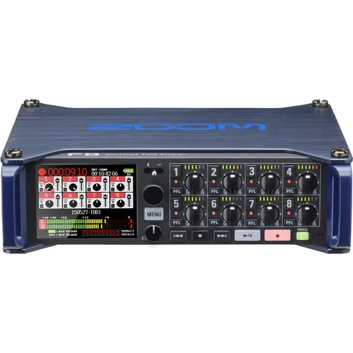 配信機器・PA機器・レコーディング機器 ZOOM F8 MultiTrack Field Recorder Zoom-F8-MultiTrack-Field-
