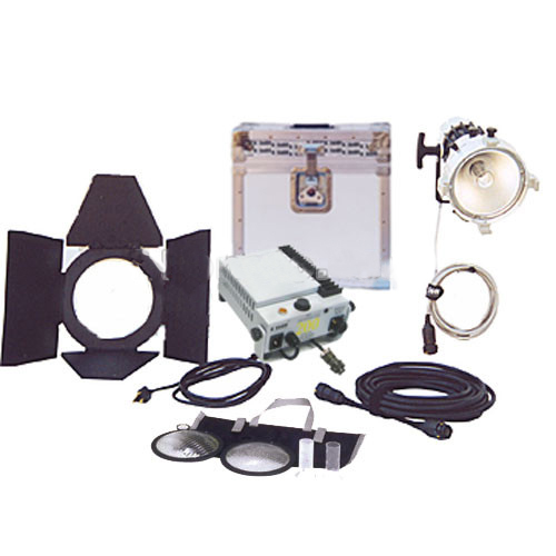 K5600 Joker Bug 200 HMI Complete Kit with Fixture Case Barndoors Headcable Ballast and Lenses