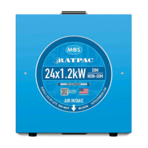 RatPac 24x1.2k Wirelss DMX Socapex Dimmer Top View