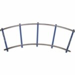 Curved Steel Dolly Track