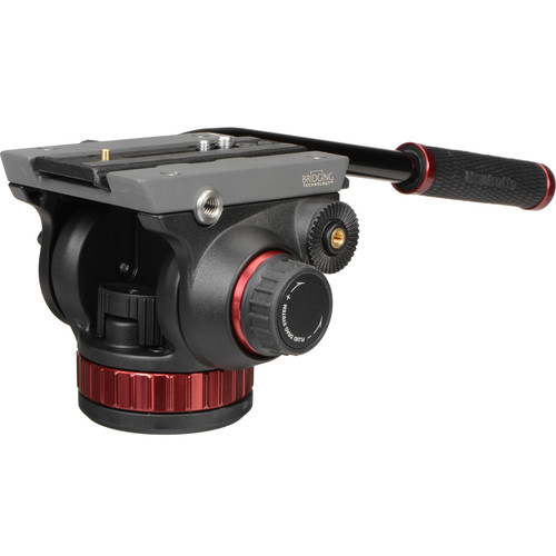 Manfrotto 502AH Fluid Head Left Side View