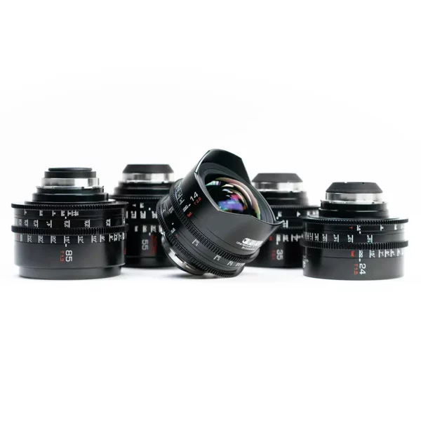 Canon FD Prime Lens Set rehoused by GL Optics