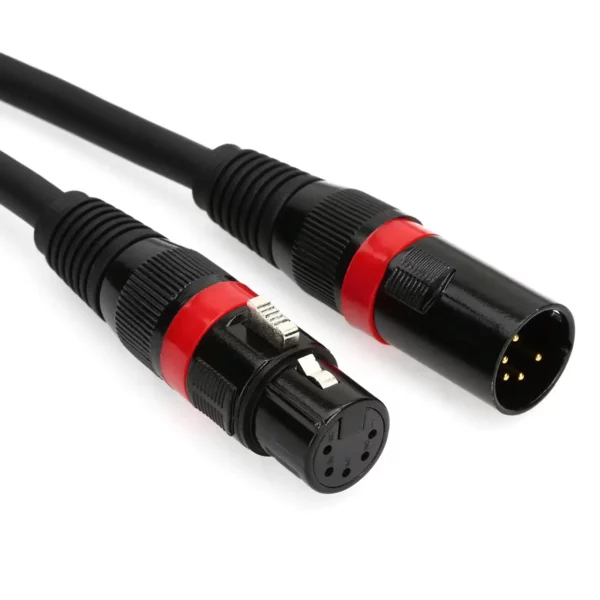 5 pin XLR DMX cable ends