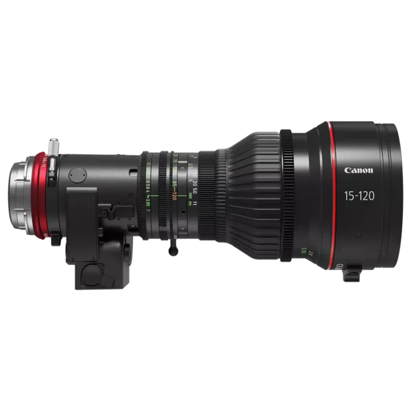 Canon 15-120mm T3.95-4.94 Cine Servo Zoom Lens side