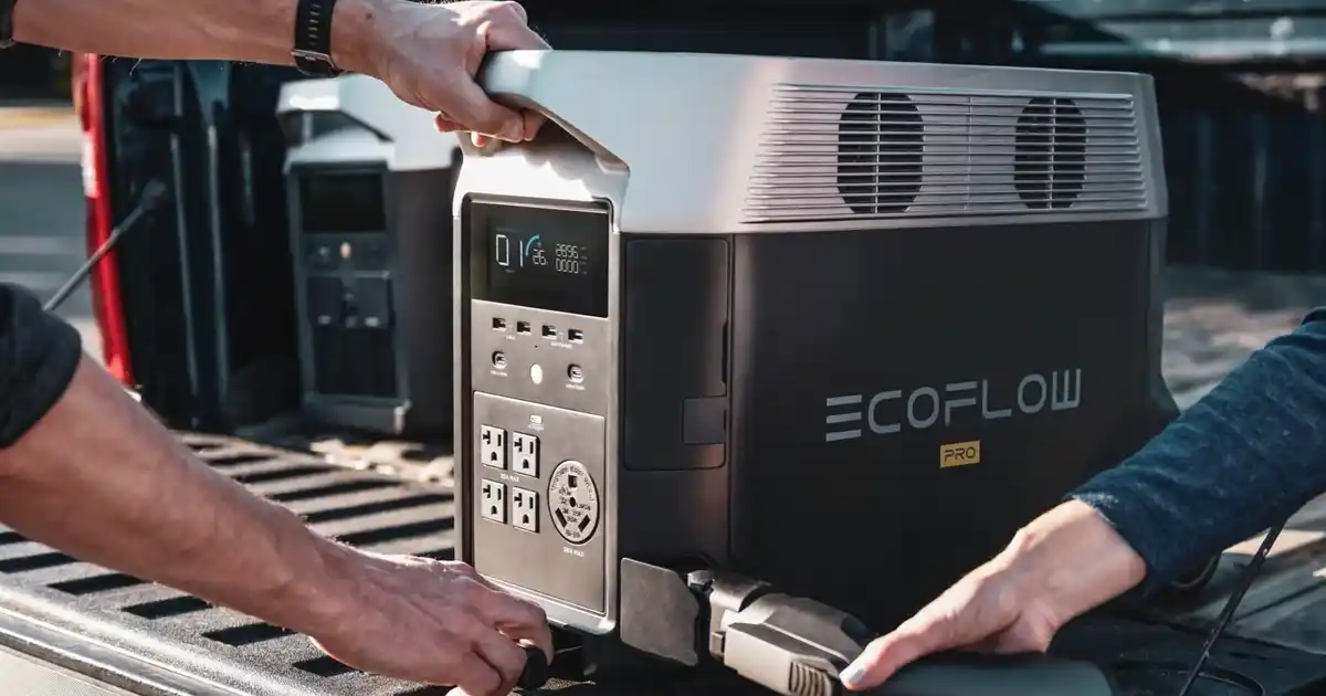 ポ*ポ様 ECOFLOW デルタプロ　3600wh EcoFlow DELTA Pro 3600Wh Portable Power Station with 15 Outlets
