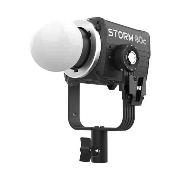 Aputure Storm 80c with diffuser